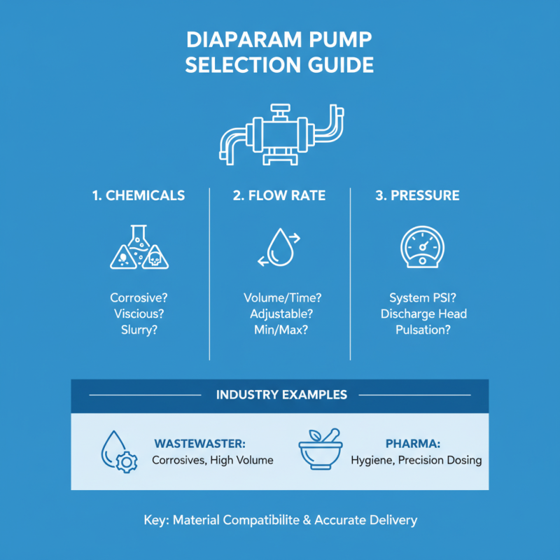 How to Choose the Right Diaphragm Chemical Metering Pump for Your Needs