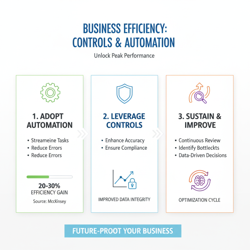 How to Leverage Controls and Automation to Improve Efficiency and Productivity