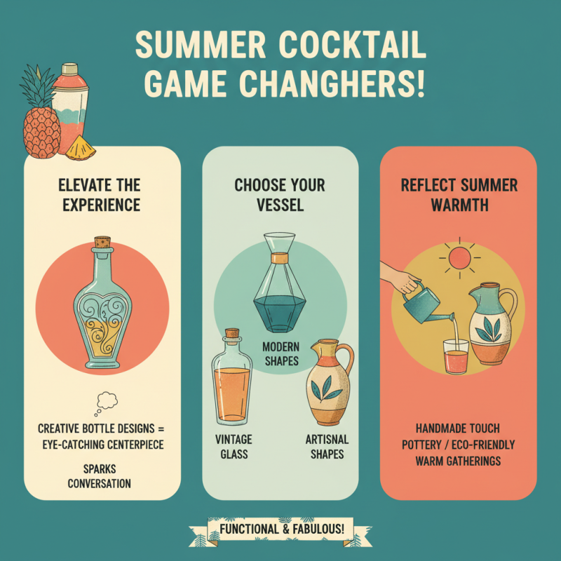 10 Best Cocktail Bottle Ideas for Perfect Summer Parties
