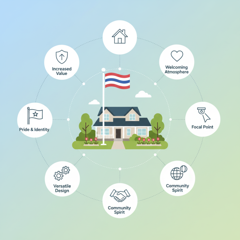 Why You Should Consider a Flag Pole for Your House to Enhance Curb Appeal