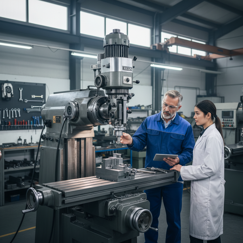 How to Choose the Right Turret Milling Machine X6325 for Your Needs