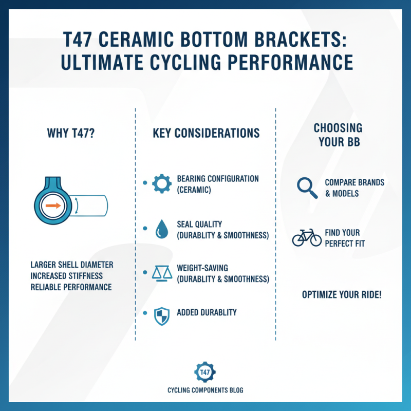 How to Choose the Best T47 Ceramic Bottom Bracket for Your Bike