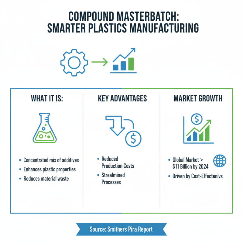 Top 10 Benefits of Using Compound Masterbatch in Plastics Manufacturing