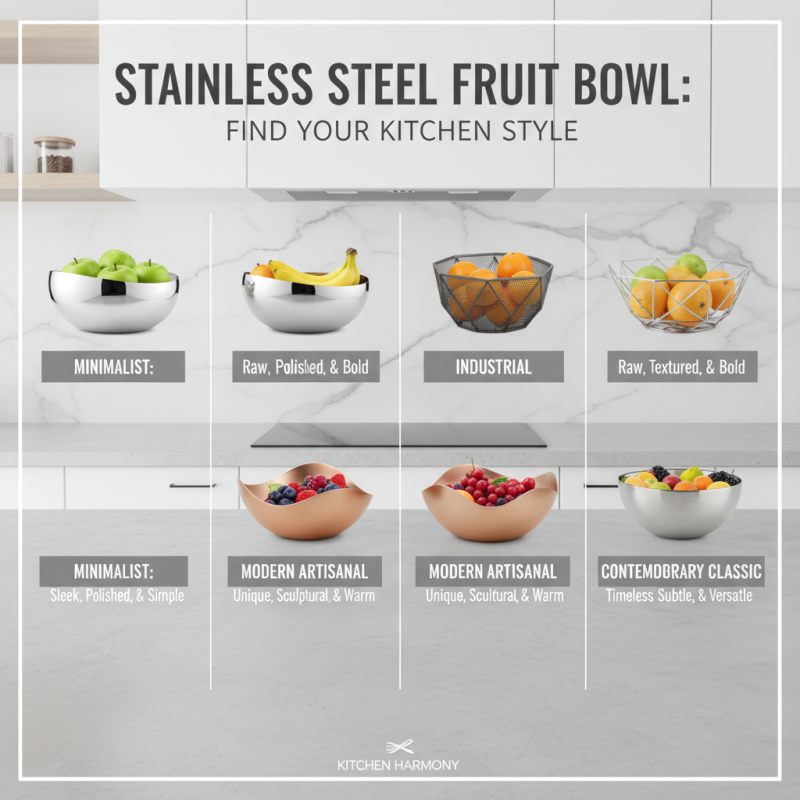 The Best Stainless Steel Fruit Bowl for Your Kitchen Decor and Freshness
