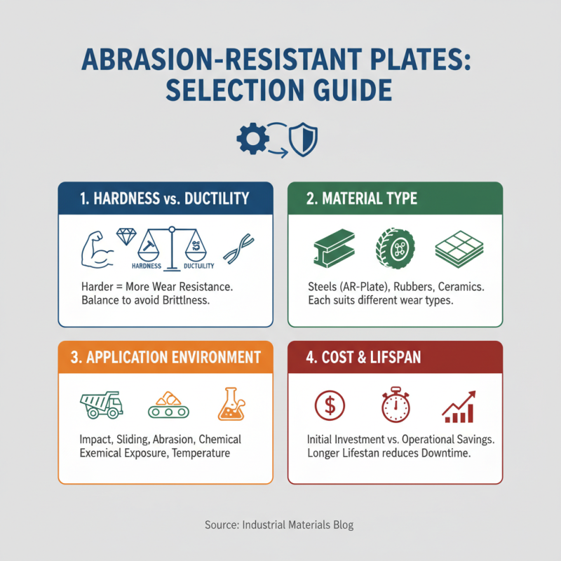 2025 How to Choose the Best Abrasion Resistant Plate for Your Needs