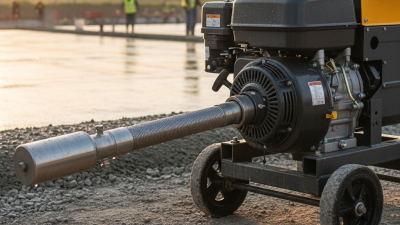 Top Diesel Concrete Vibrators for 2025 Which One is Right for You