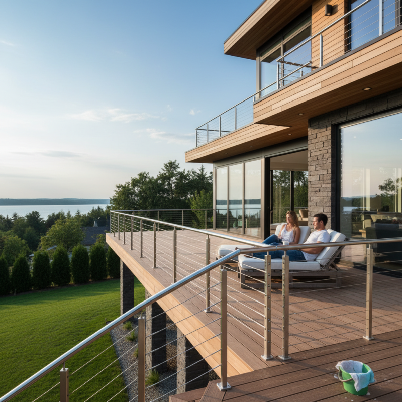 Top 10 Benefits of Stainless Steel Deck Railing for Your Home Exterior