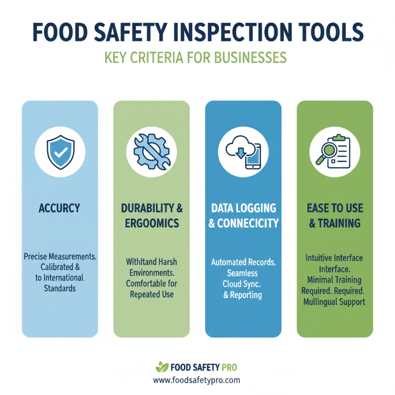 How to Choose the Best Food Safety Inspection Tools for Your Business