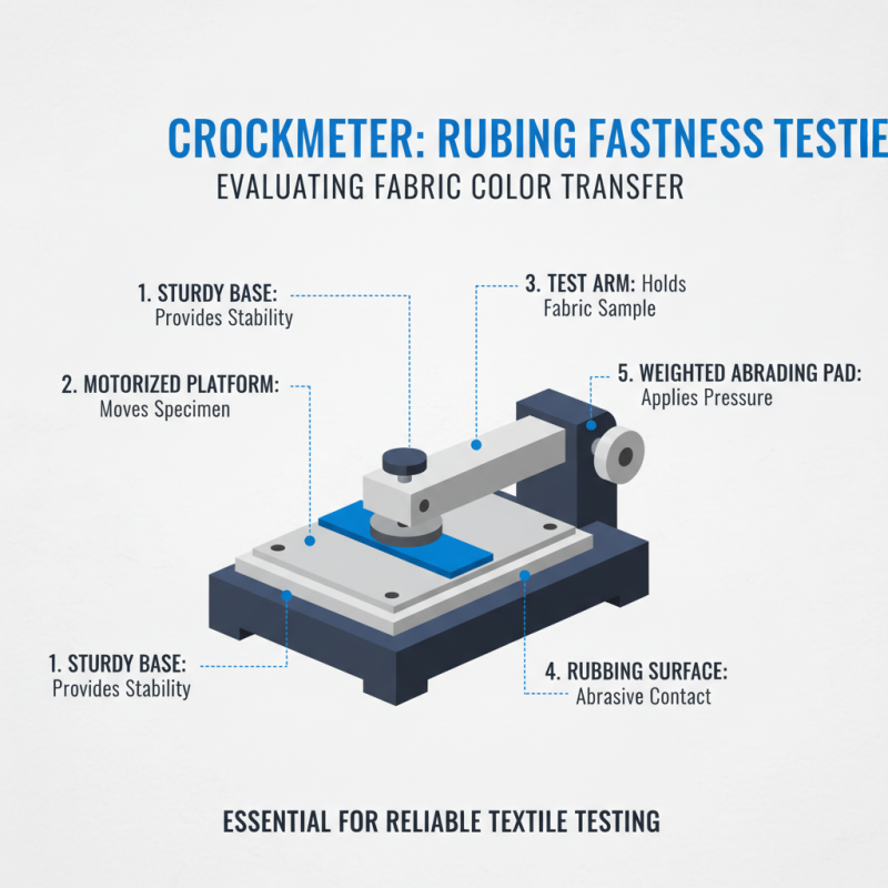 How to Use a Crockmeter Rubbing Fastness Tester for Accurate Fabric Testing