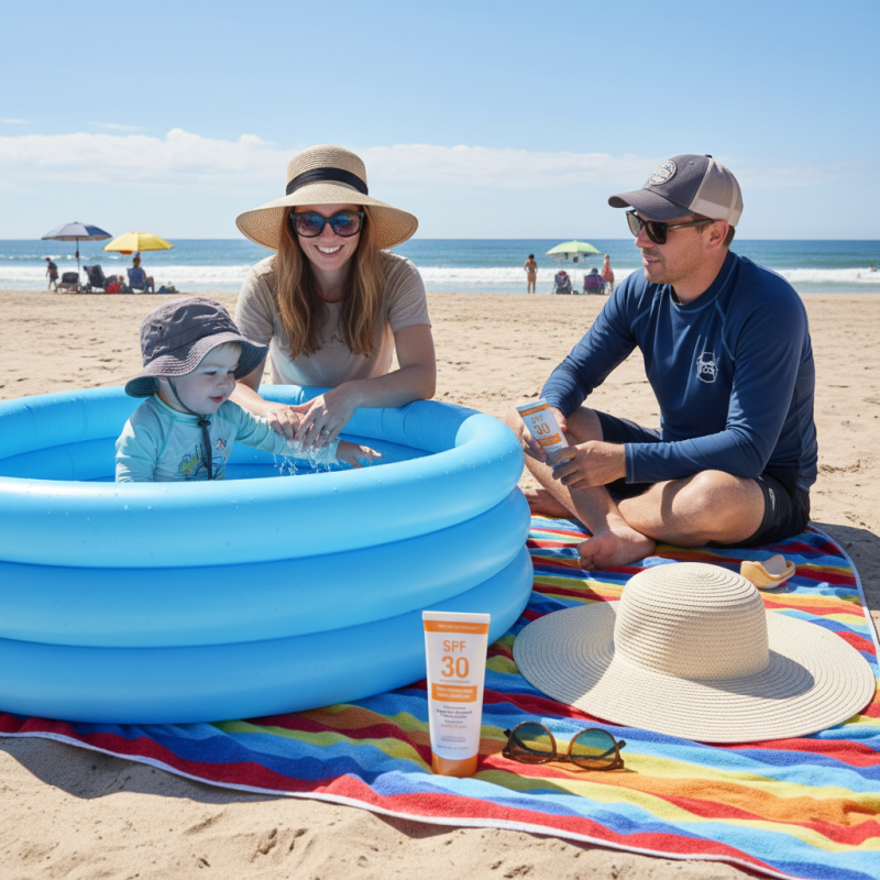 10 Essential Tips for Using an Inflatable Pool at the Beach Safely