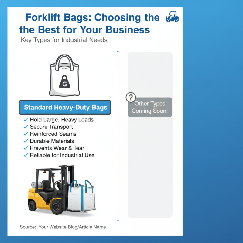 Top Tips for Choosing the Best Forklift Bags for Your Business Needs