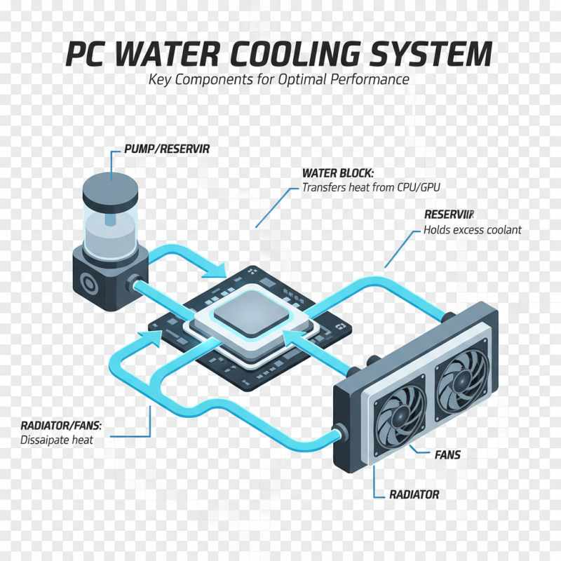 Top 10 Essential Watercooling Parts for Your Custom PC Build