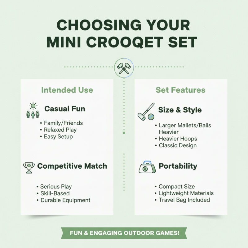 Top Miniature Croquet Set for Fun Outdoor Games: A Complete Guide