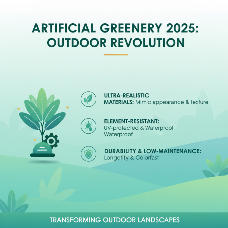 2025 Top Trends in Artificial Green Plants for Outdoor Decor and Landscaping