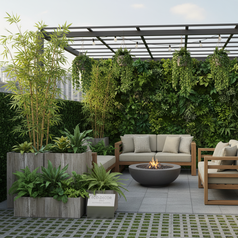 2025 Top Trends in Artificial Green Plants for Outdoor Decor and Landscaping