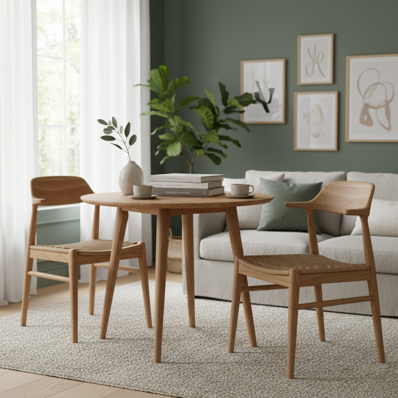 How to Choose the Best Wooden Chair Table for Your Home Decor