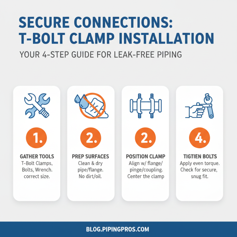How to Properly Use and Install T Bolt Pipe Clamps for Optimal Performance