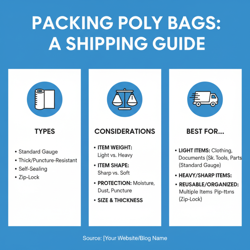 10 Best Packing Poly Bags for Safe and Efficient Shipping Solutions