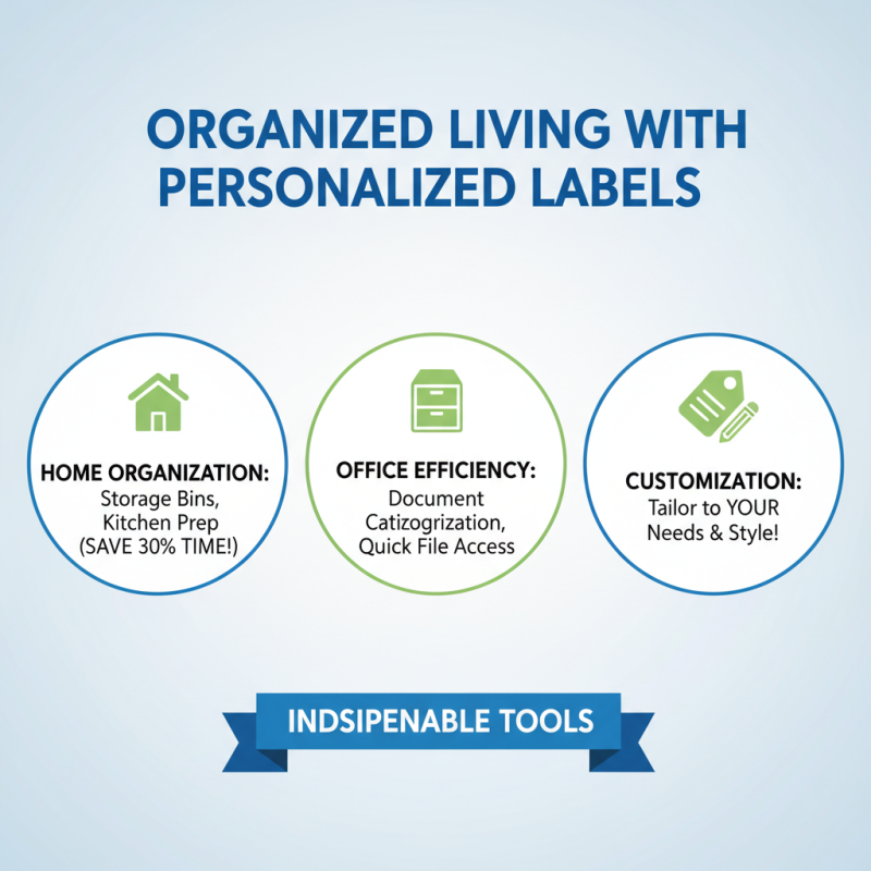 Why Personalized Label Stickers Are Essential for Organizing Your Life
