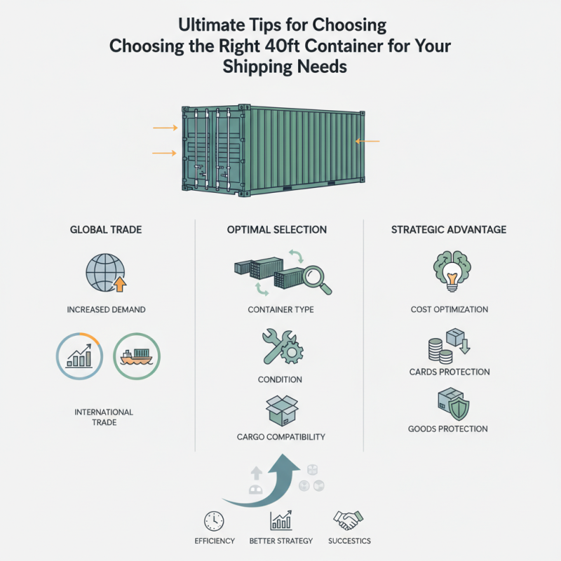 Ultimate Tips for Choosing the Right 40ft Container for Your Shipping Needs