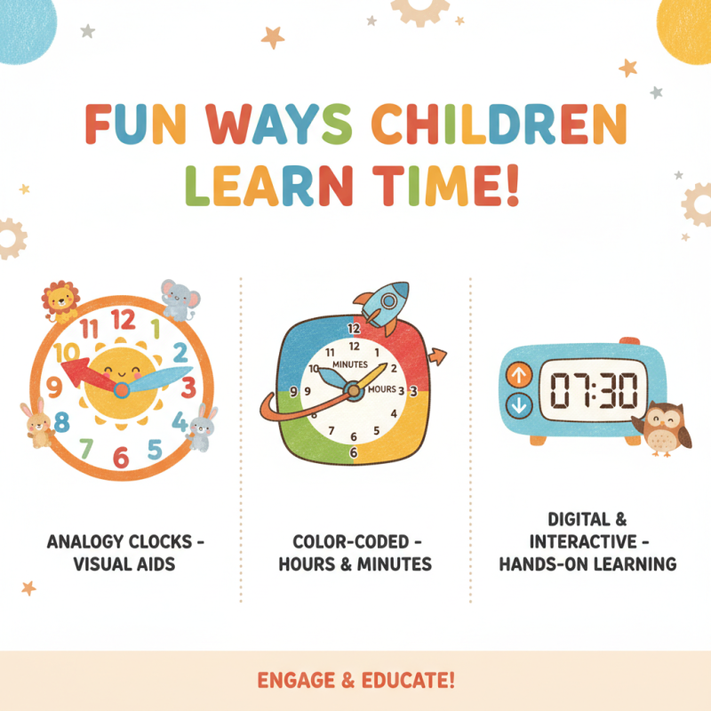 Top 10 Fun and Educational Kids Clocks to Help Your Child Tell Time