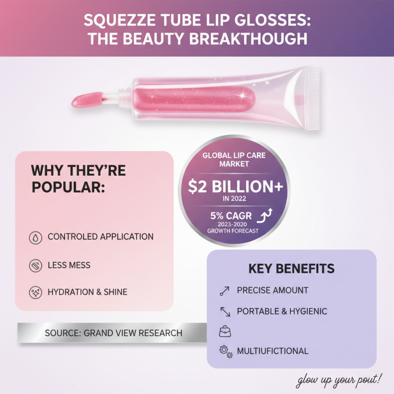 Best Squeeze Tube Lip Gloss for Long Lasting Shine and Hydration