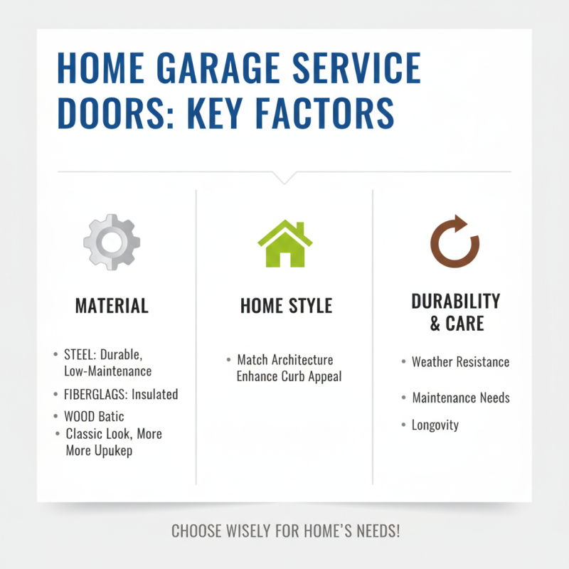 How to Choose the Best Garage Service Doors for Your Home