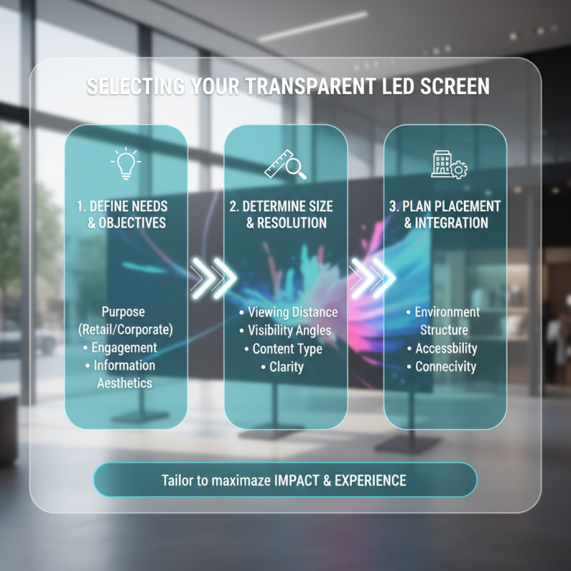 How to Choose the Right Transparent LED Screen for Your Business Needs