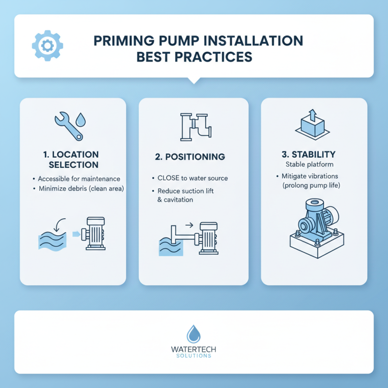 How to Choose and Install a Priming Pump for Your Water System