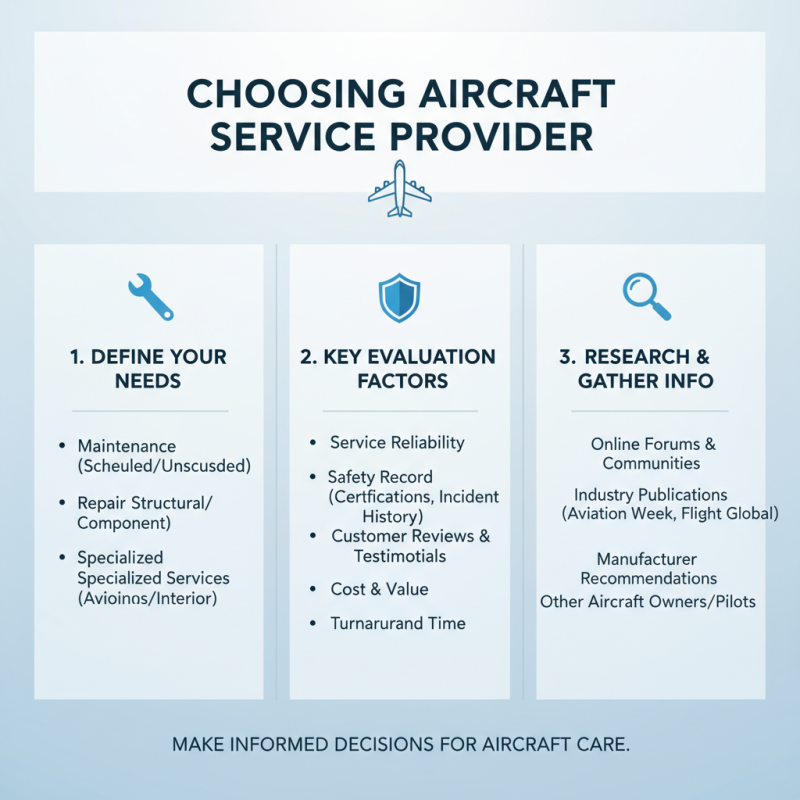 2025 Guide: How to Choose the Best Aircraft Service for Your Needs