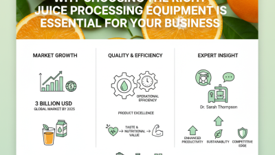 Why Choosing the Right Juice Processing Equipment Is Essential for Your Business