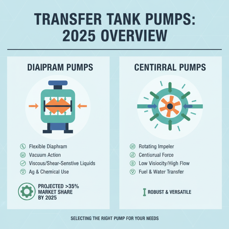 How to Choose the Right Transfer Tank Pump for Your Needs in 2025