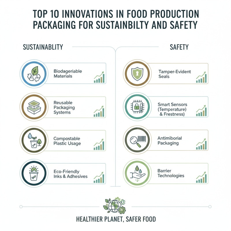 Top 10 Innovations in Food Production Packaging for Sustainability and Safety