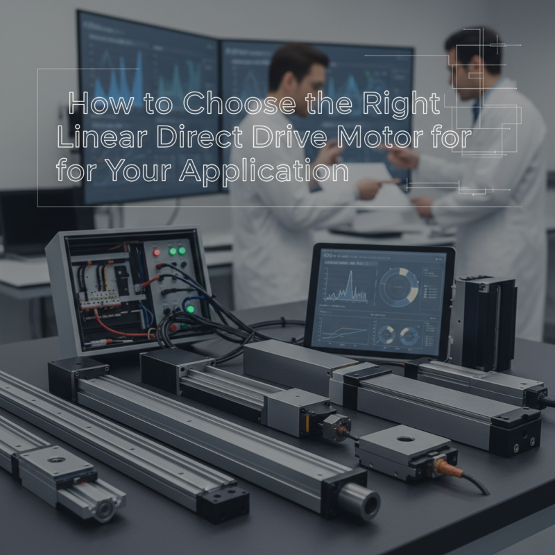 How to Choose the Right Linear Direct Drive Motor for Your Application