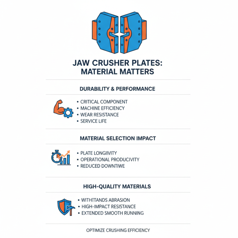 How to Choose the Right Jaw Crusher Plate Material for Maximum Durability