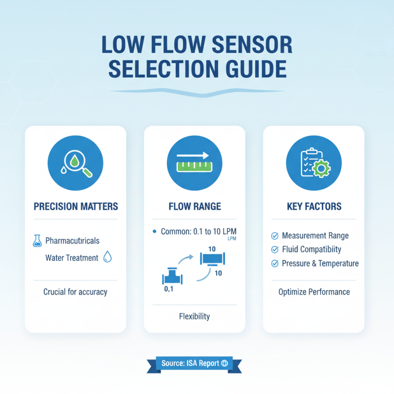 2025 Top Low Flow Sensors Guide for Accurate Measurements and Efficiency