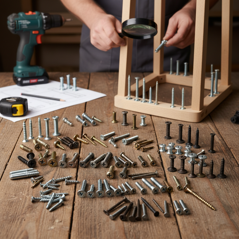Top 2025 Furniture Screw Types: Which One is Right for Your Project?