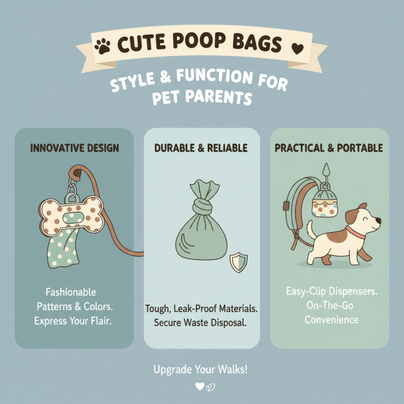 What Are Cute Poop Bags and Why Are They Essential for Pet Owners?