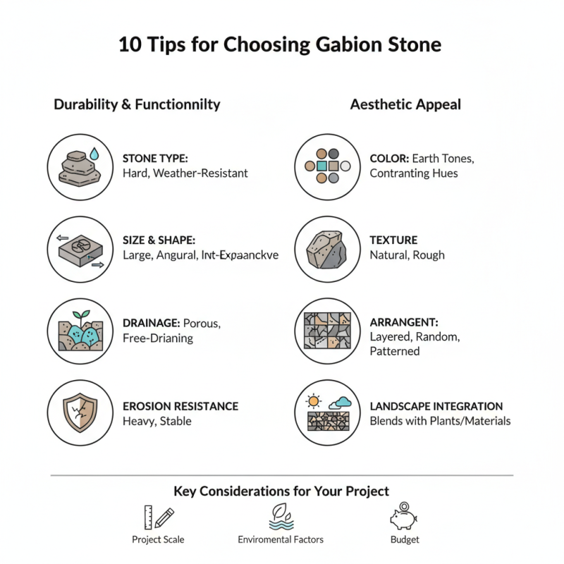 10 Tips for Choosing the Best Gabion Stone for Your Landscaping Project