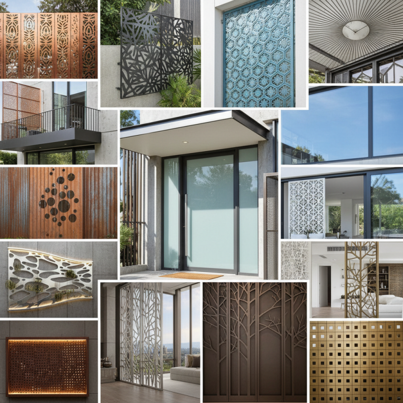 10 Best Decorative Perforated Metal Plates for Home and Outdoor Design