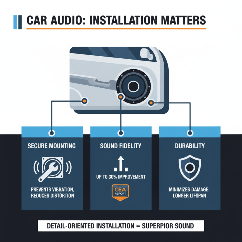 Top Car Audio Speakers for Exceptional Sound Quality and Performance