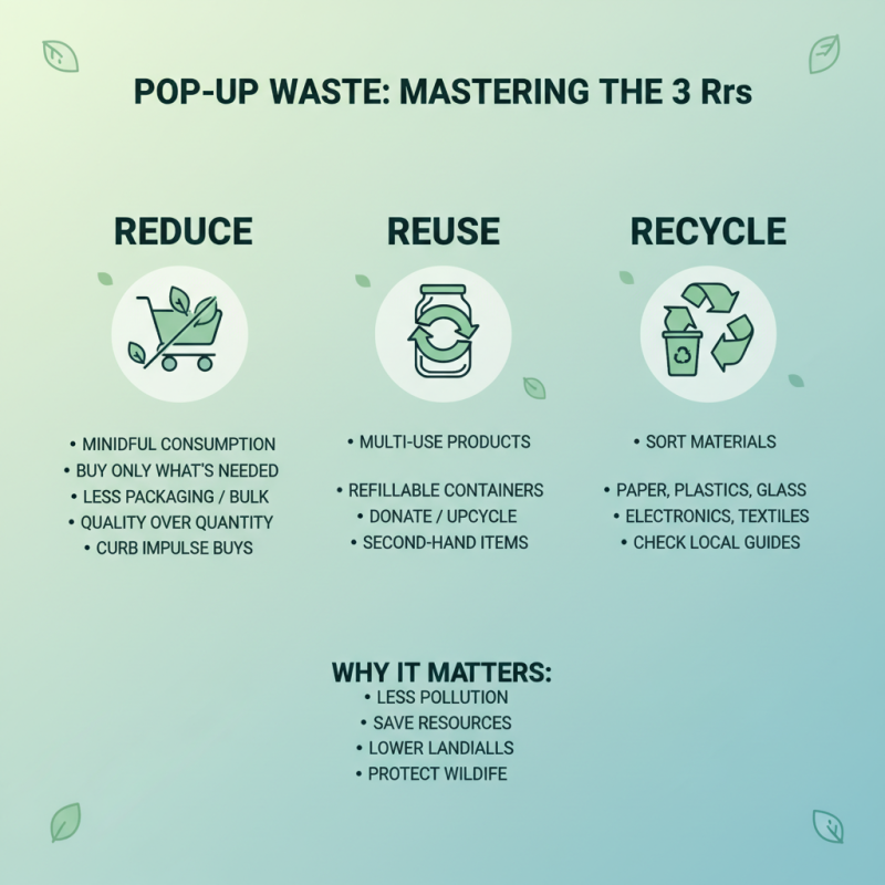 Top 10 Effective Solutions for Managing Pop Up Waste in Daily Life