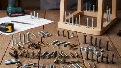 Top 2025 Furniture Screw Types: Which One is Right for Your Project?