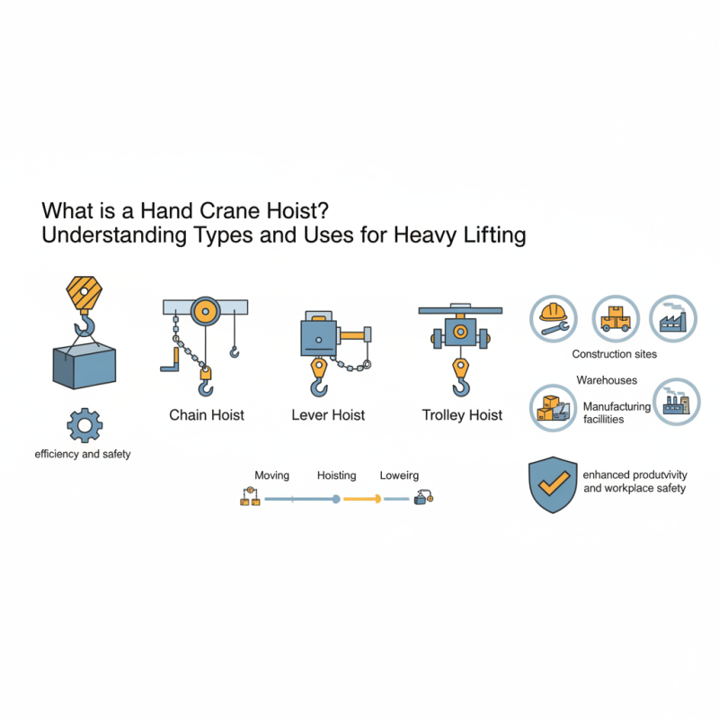 What is a Hand Crane Hoist? Understanding Types and Uses for Heavy Lifting