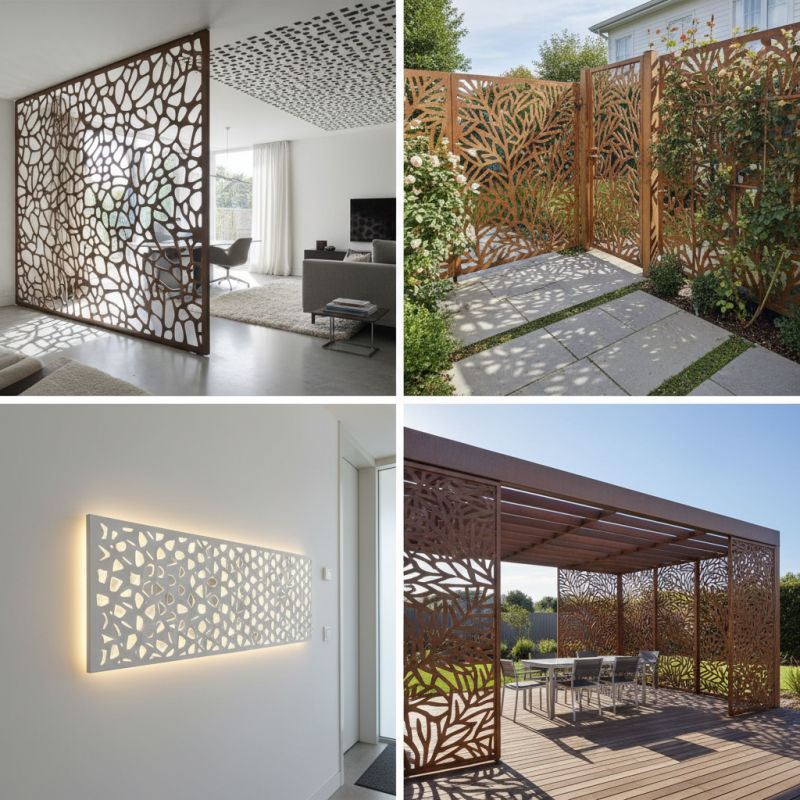 10 Best Decorative Perforated Metal Plates for Home and Outdoor Design
