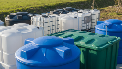 Top 10 Benefits of Using Plastic Tanks for Water Storage Solutions