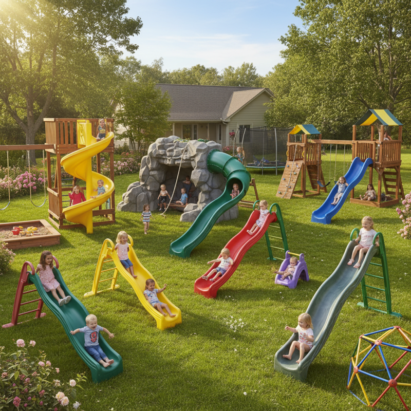 10 Best Outdoor Play Slides for Fun and Adventure in Your Backyard