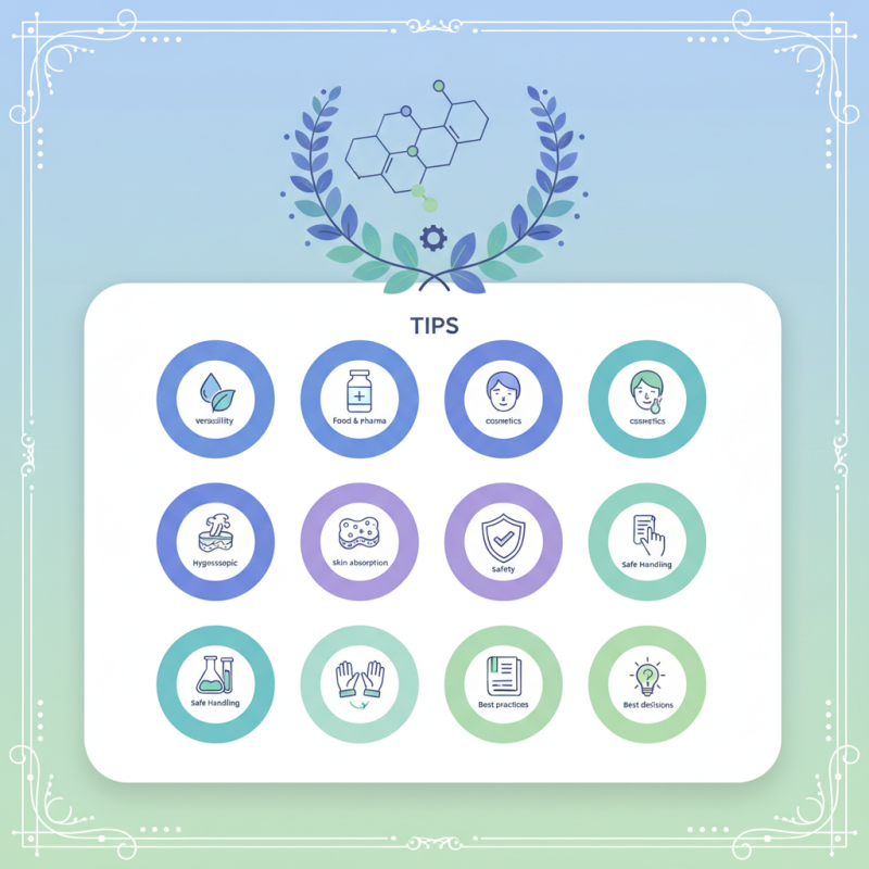 Top 10 Propylene Glycol Tips You Need to Know for Safety and Uses