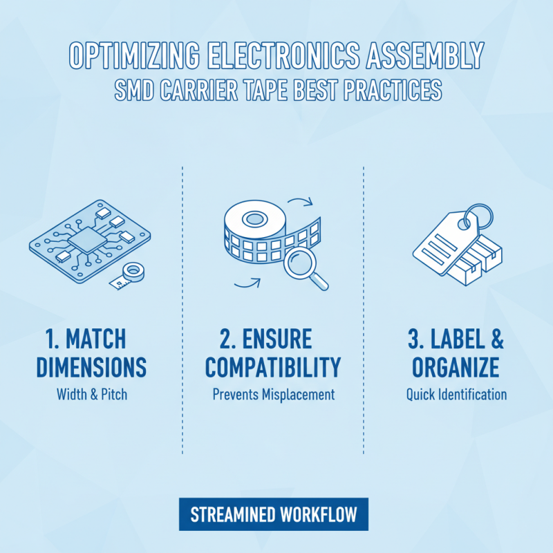 What is SMD Electronic Component Carrier Tape and How to Use It Effectively
