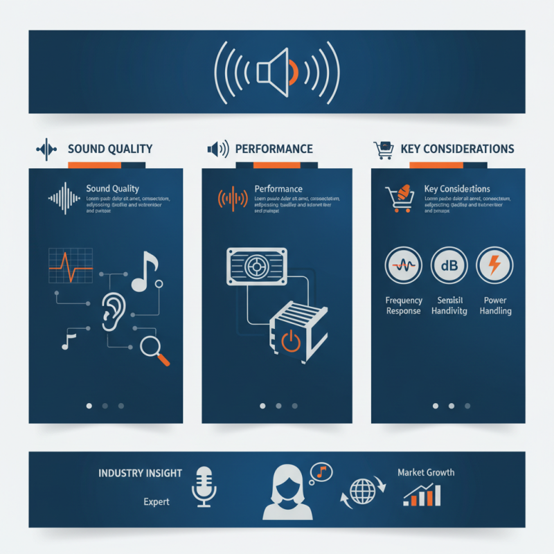 Top Car Audio Speakers for Exceptional Sound Quality and Performance
